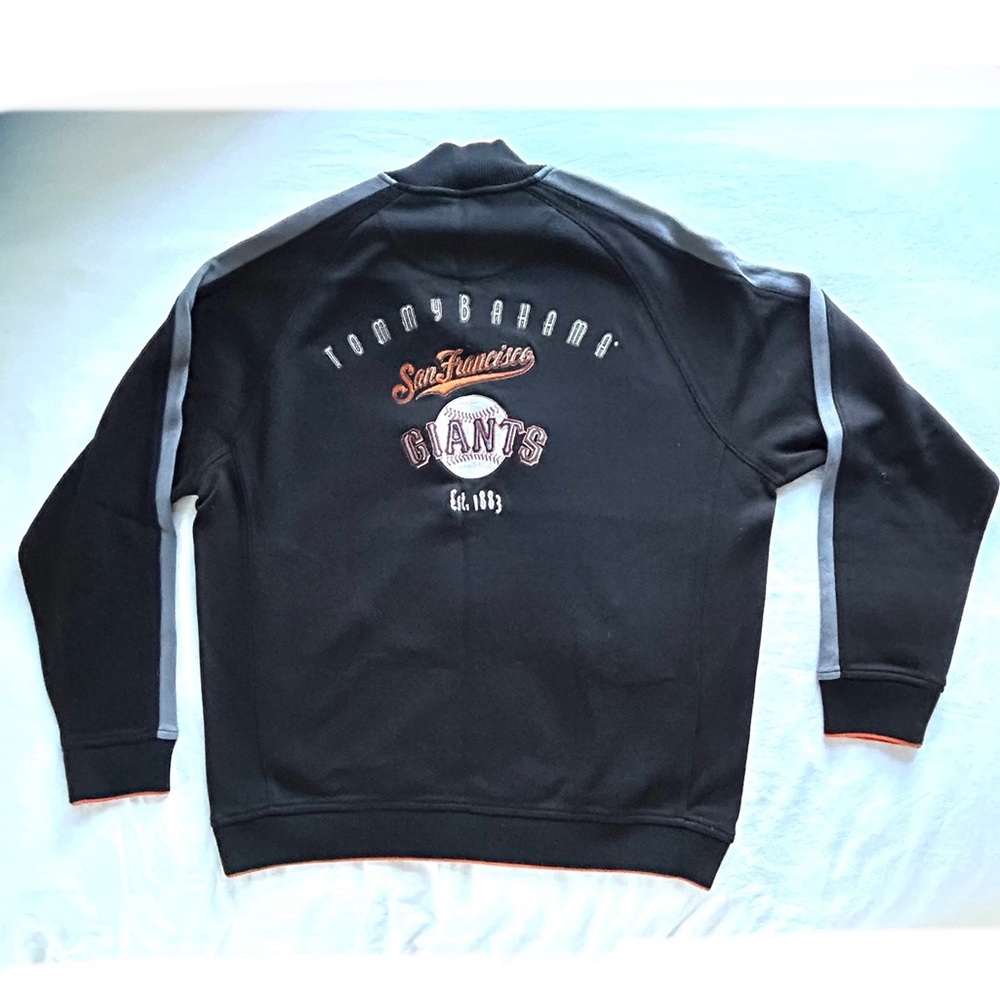 Tommy Bahama San Francisco Giants Full Zip Sweater